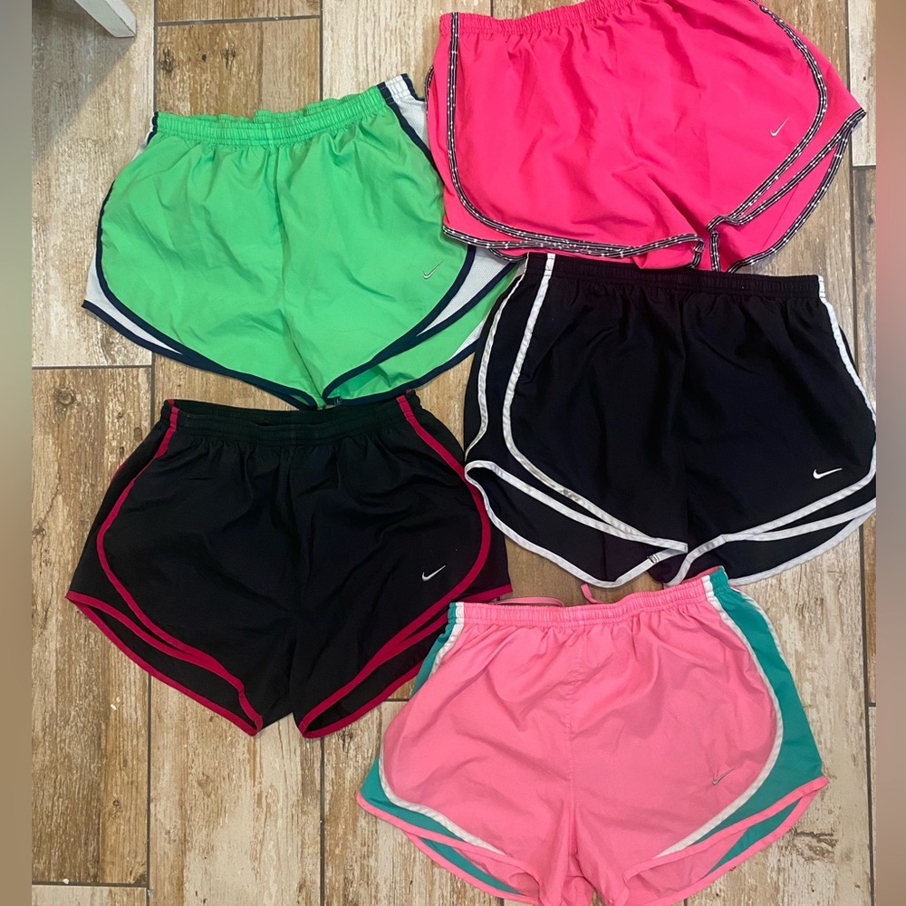 Nike Athletic Shorts Bundle Medium Running Gym- Lot 5